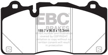 Load image into Gallery viewer, EBC 2016+ Cadillac CTS-V 6.2L Supercharged Yellowstuff Front Brake Pads - Black Ops Auto Works