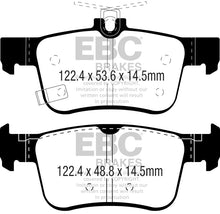 Load image into Gallery viewer, EBC 2016+ Honda Civic Coupe 1.5L Turbo Greenstuff Rear Brake Pads - Black Ops Auto Works