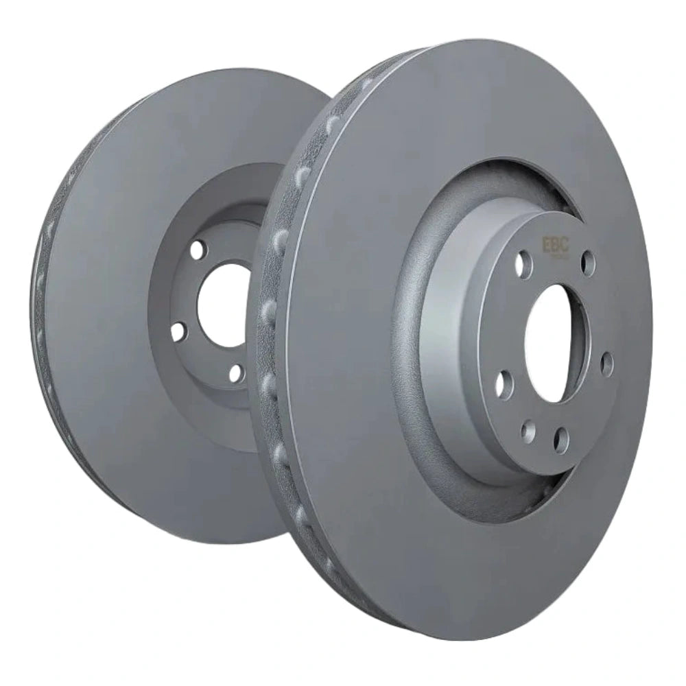 EBC RK2160 front Ultimax slotted brake rotors for Jaguar F-Pace