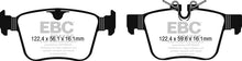 Load image into Gallery viewer, EBC 2016+ Jaguar F-Pace 2.0L TD (180) Ultimax2 Rear Brake Pads - Black Ops Auto Works