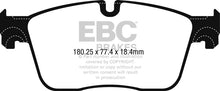 Load image into Gallery viewer, EBC 2016+ Jaguar F-Pace 2.0L TD (180) Yellowstuff Front Brake Pads - Black Ops Auto Works