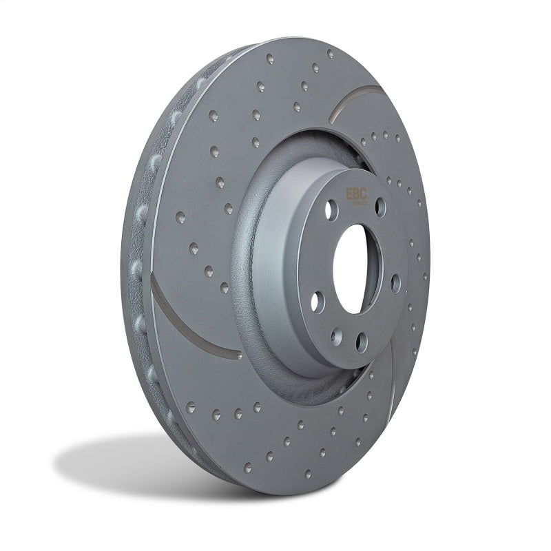 EBC EBC 2017 Alfa Romeo Stelvio GD Sport Slotted and Dimpled Rear Rotors