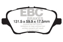 Load image into Gallery viewer, EBC 2017+ Ford Fiesta (MK7) Bluestuff Front Brake Pads - Black Ops Auto Works