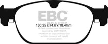 Load image into Gallery viewer, EBC 2017+ Volvo S90 2.0L Turbo Redstuff Front Brake Pads - Black Ops Auto Works