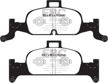 Load image into Gallery viewer, EBC 2018+ Audi A4 Allroad Quattro 2.0L Turbo Yellowstuff Front Brake Pads - Black Ops Auto Works