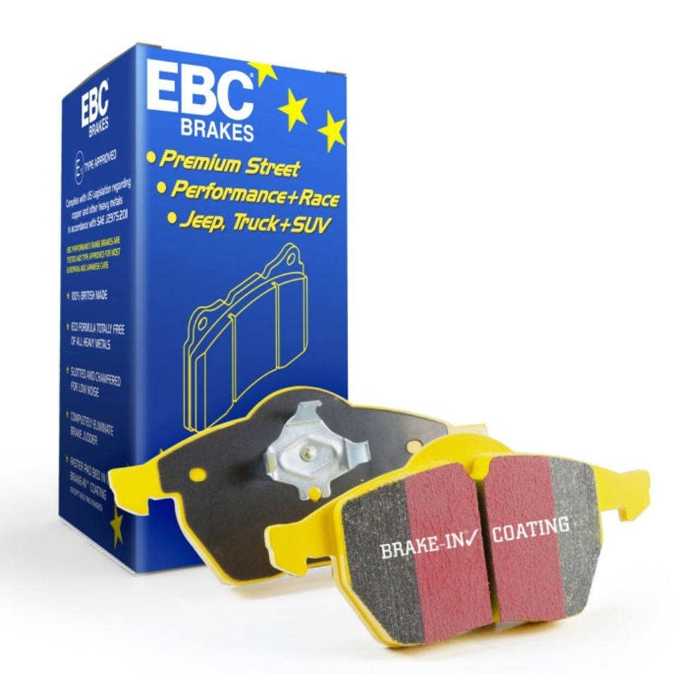 EBC 2019+ Ram Trucks 1500 (DT) Yellowstuff Front Brake Pads-Brake Pads - Performance-EBC-889668232349-