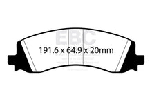 Load image into Gallery viewer, EBC EBC 2020+ Ram 2500 HD 6.4L Greenstuff Rear Brake Pads