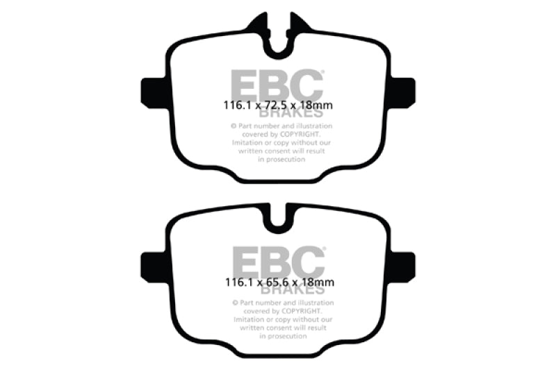 EBC 2021+ BMW M3/M4 3.0TT (G80/G82/G83) Bluestuff Rear Brake Pads - Black Ops Auto Works
