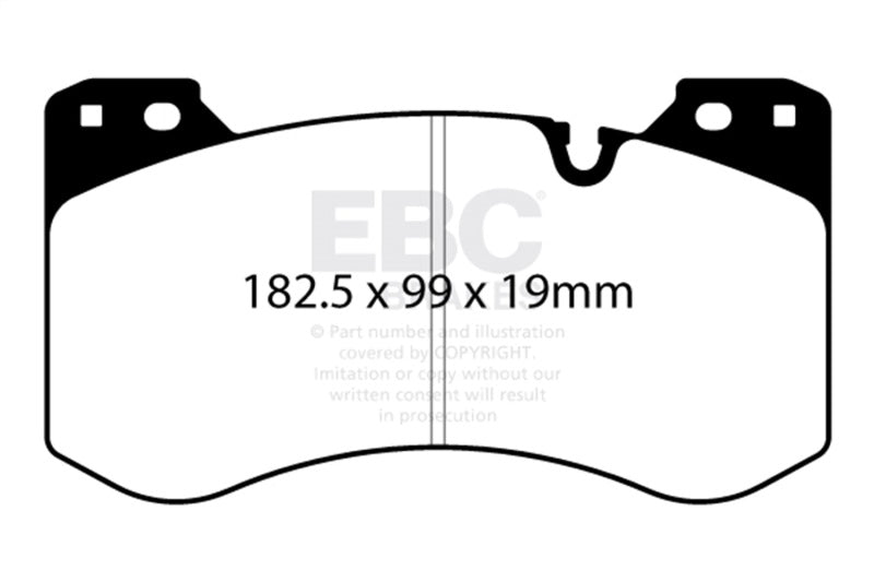 EBC 2021+ BMW M3/M4 3.0TT (G80/G82/G83) Yellowstuff Front Brake Pads - Black Ops Auto Works