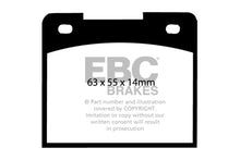 Load image into Gallery viewer, EBC 66-68 Volvo 140 1.8 Redstuff Rear Brake Pads - Black Ops Auto Works
