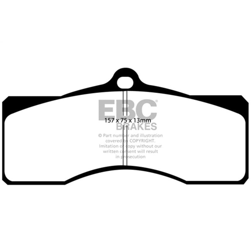 EBC 68-69 Chevrolet Camaro (1st Gen) 4.9 Bluestuff Front Brake Pads EBC EBCDP51155NDX