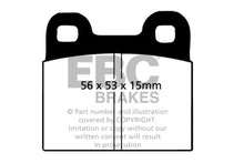 Load image into Gallery viewer, EBC 71-79 Volkswagen Beetle 1.3 (1300) Yellowstuff Front Brake Pads - Black Ops Auto Works