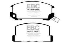 Load image into Gallery viewer, EBC 85-90 Toyota MR2 1.6 Yellowstuff Rear Brake Pads - Black Ops Auto Works