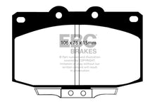 Load image into Gallery viewer, EBC 86-89 Mazda RX7 2.4 (1.3 Rotary)(Vented Rear Rotors) Bluestuff Front Brake Pads - Black Ops Auto Works