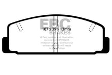 Load image into Gallery viewer, EBC 86-89 Mazda RX7 2.4 (1.3 Rotary)(Vented Rear Rotors) Bluestuff Rear Brake Pads - Black Ops Auto Works