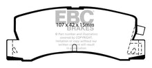 Load image into Gallery viewer, EBC 86-92 Toyota Corolla 1.6 Yellowstuff Rear Brake Pads - Black Ops Auto Works