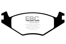 Load image into Gallery viewer, EBC 86-93 Volkswagen Cabriolet 1.8 Redstuff Front Brake Pads - Black Ops Auto Works