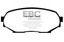 Load image into Gallery viewer, EBC 90-93 Geo Storm 1.6 Redstuff Front Brake Pads - Black Ops Auto Works