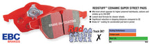 Load image into Gallery viewer, EBC 90-93 Geo Storm 1.6 Redstuff Front Brake Pads - Black Ops Auto Works