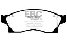 Load image into Gallery viewer, EBC 91-92 Toyota MR2 2.0 Turbo Yellowstuff Front Brake Pads - Black Ops Auto Works