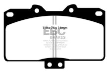 Load image into Gallery viewer, EBC 91-93 Dodge Stealth 3.0 4WD Redstuff Front Brake Pads - Black Ops Auto Works