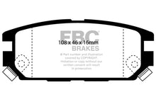 Load image into Gallery viewer, EBC 91-93 Dodge Stealth 3.0 4WD Redstuff Rear Brake Pads - Black Ops Auto Works