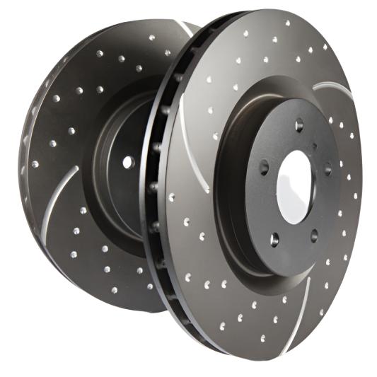 EBC 92-94 Acura Integra 1.7 Vtec GD Sport Rear Rotors - Black Ops Auto Works