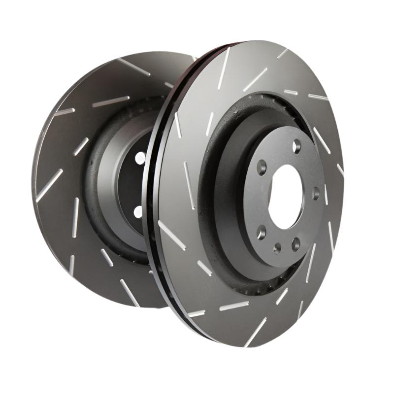 EBC 92-94 Acura Integra 1.7 Vtec USR Slotted Rear Rotors - Black Ops Auto Works