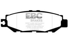 Load image into Gallery viewer, EBC 93-94 Lexus LS400 4.0 Redstuff Rear Brake Pads - Black Ops Auto Works