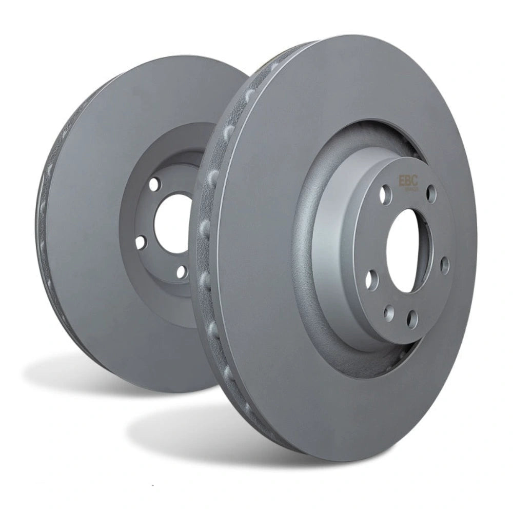 EBC 93-96 Mazda RX7 2.6 Twin Turbo (1.3 Rotary)(Vented Rear Rotors) Premium Rear Rotors - EBC RK645