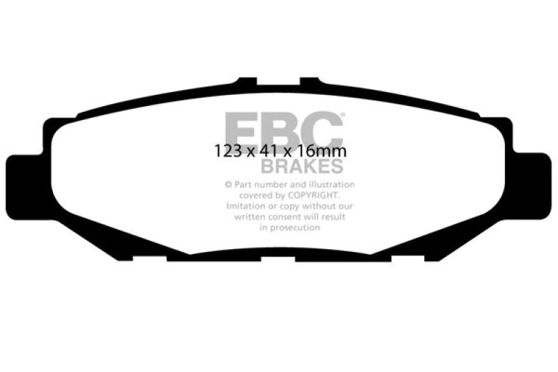 EBC 93-97 Lexus GS300 3.0 Redstuff Rear Brake Pads - Black Ops Auto Works