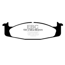 Load image into Gallery viewer, EBC 94-96 Ford Bronco 5.0 Greenstuff Front Brake Pads EBC EBCDP61260