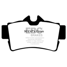 Load image into Gallery viewer, EBC EBC 94-98 Ford Mustang 3.8 Bluestuff Rear Brake Pads