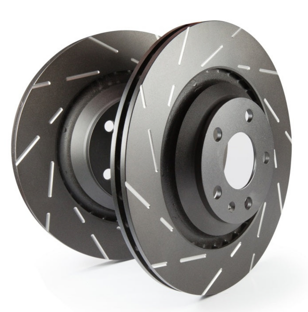 EBC 94-98 Ford Mustang 3.8 USR Slotted Front Rotors - Black Ops Auto Works