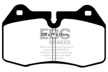Load image into Gallery viewer, EBC 94-99 BMW M5 3.8 (E34) Yellowstuff Front Brake Pads - Black Ops Auto Works