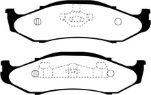 Load image into Gallery viewer, EBC 97-99 Jeep Cherokee 2.5 82mm High Rotors Yellowstuff Front Brake Pads - Black Ops Auto Works