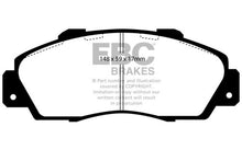 Load image into Gallery viewer, EBC 97 Acura CL 3.0 Redstuff Front Brake Pads - Black Ops Auto Works