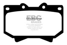 Load image into Gallery viewer, EBC 98-07 Lexus LX470 4.7 Greenstuff Front Brake Pads - Black Ops Auto Works