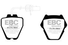 Load image into Gallery viewer, EBC 99-01 Audi A6 Quattro 2.7 Twin Turbo Sedan (8 Pad Set) Redstuff Front Brake Pads - Black Ops Auto Works