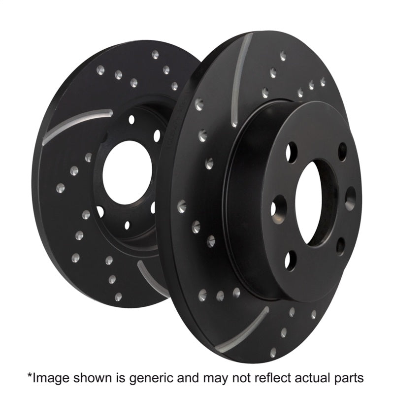 EBC 99-03 Land Rover Discovery (Series 2) 4.0 GD Sport Rear Rotors - Black Ops Auto Works