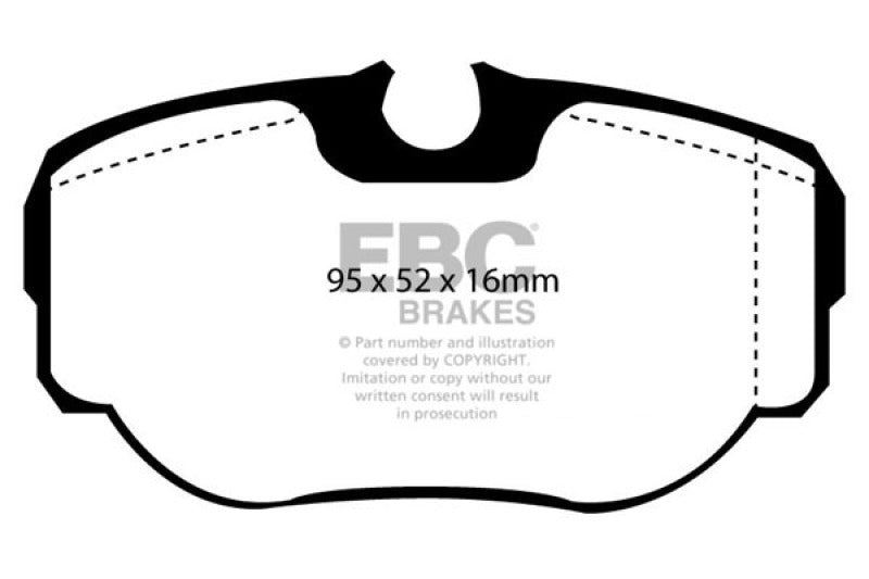 EBC 99-03 Land Rover Discovery (Series 2) 4.0 Greenstuff Rear Brake Pads - Black Ops Auto Works