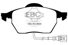 Load image into Gallery viewer, EBC 99-06 Audi TT 1.8 Turbo Yellowstuff Front Brake Pads - Black Ops Auto Works
