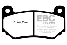 Load image into Gallery viewer, EBC AP Racing Caliper CP7600 Bluestuff NDX Front Brake Pads - Black Ops Auto Works