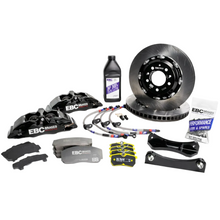 Load image into Gallery viewer, EBC Racing BBK055BLK-1 Apollo-6 big brake kit full view