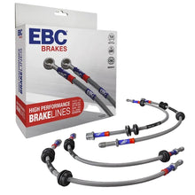 Load image into Gallery viewer, EBC stainless braided brake line kit full set