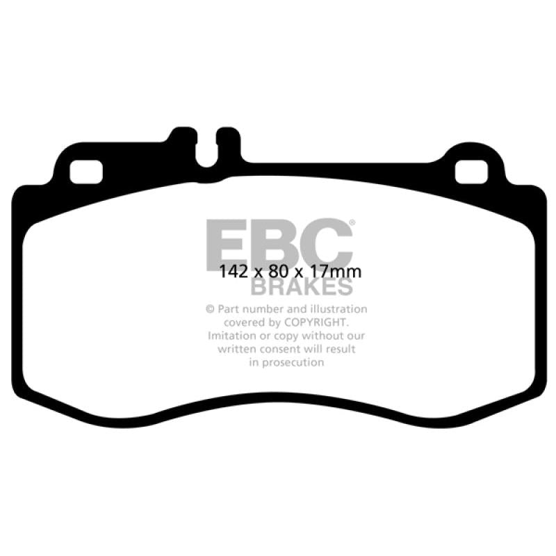 EBC DP31857C brake pad kit in official packaging