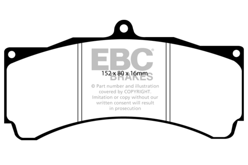 EBC Brakes Yellowstuff Performance Brake Pads - Black Ops Auto Works