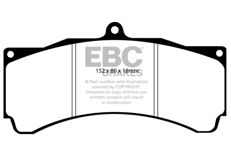 EBC Brakes Yellowstuff Performance Brake Pads - Black Ops Auto Works