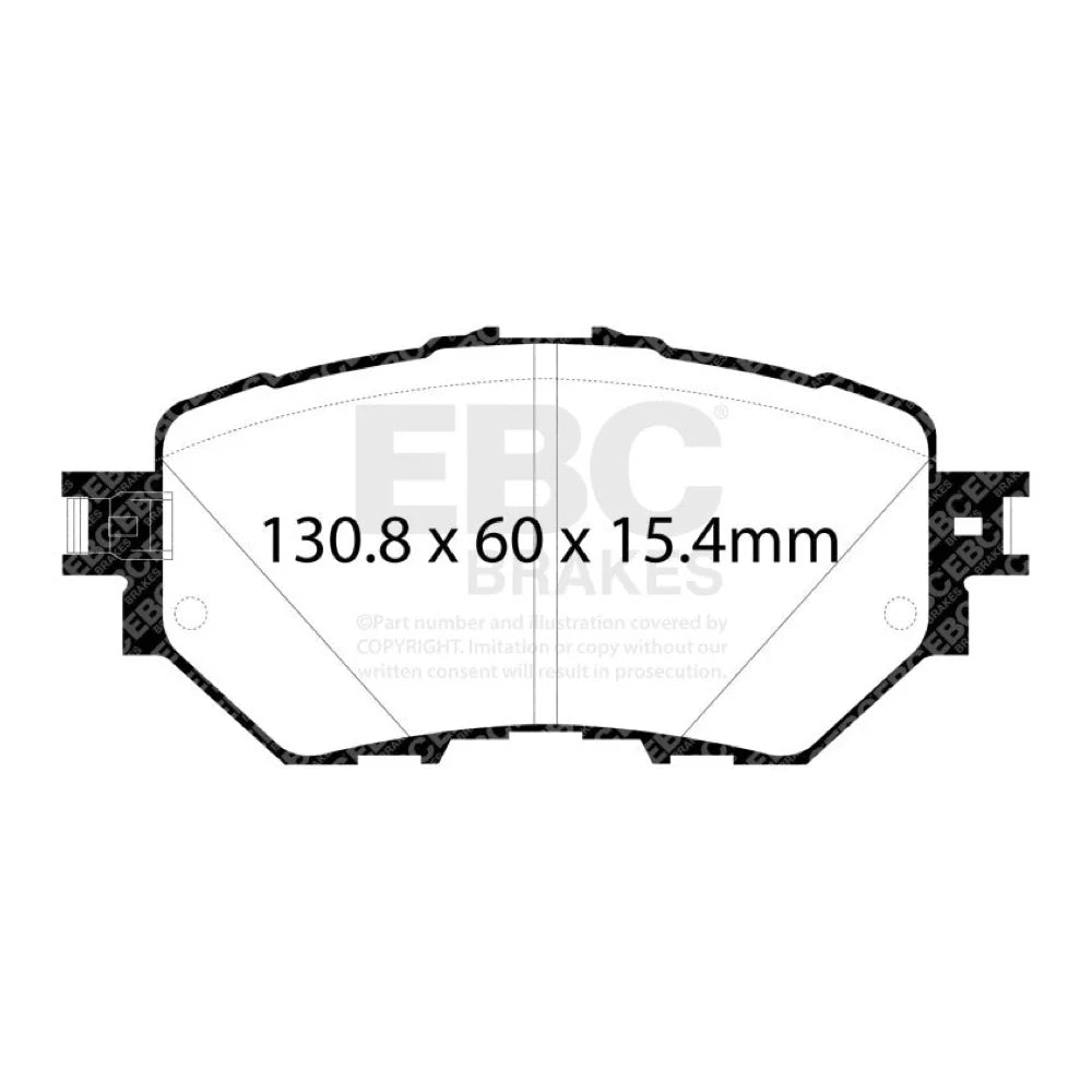 EBC DP33033C motor vehicle braking components product view 1