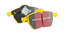 Load image into Gallery viewer, EBC DP42400R Yellowstuff front brake pad close-up compound